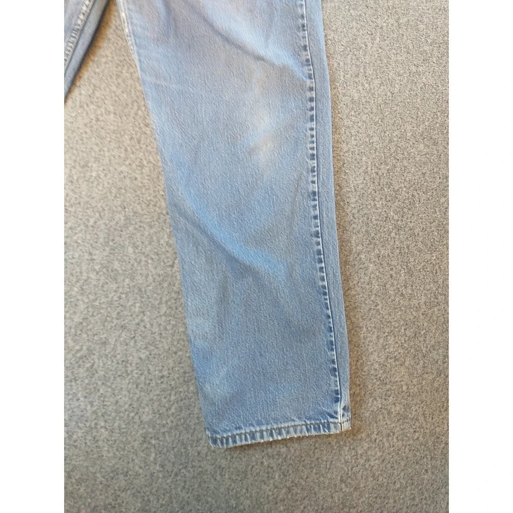 Levis 550 Relaxed Fit Mens Light Wash Blue Denim Jeans W36 L29 Vintage Style